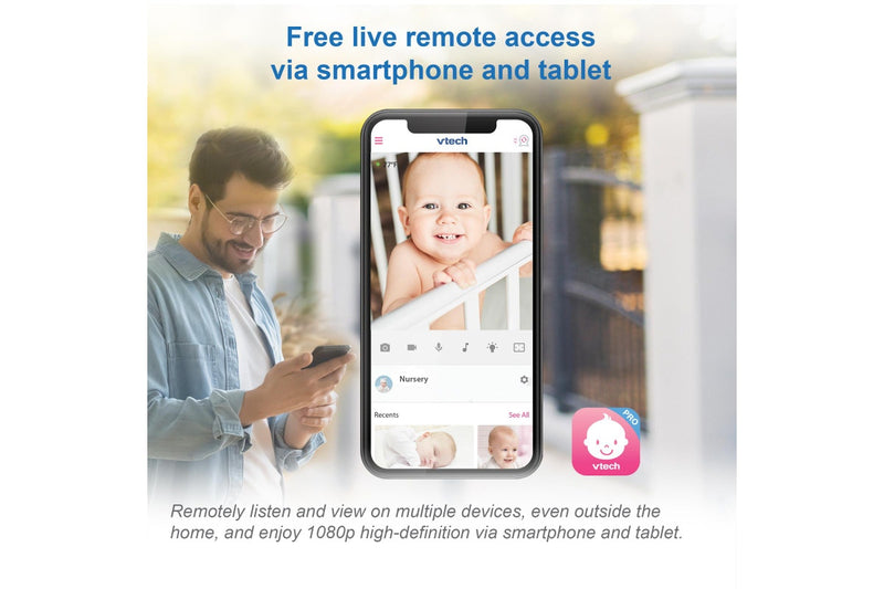 VTech: RM9751 Smart Wi-Fi HD Baby Camera