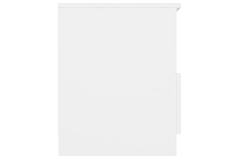 Bed Cabinet White 40X40x50 Cm Engineered Wood Bedside Tables