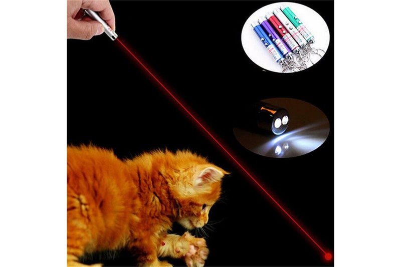 LED Laser Pointer Light Interactive Training Torch Mini Cat Pet Dog Pet Toy