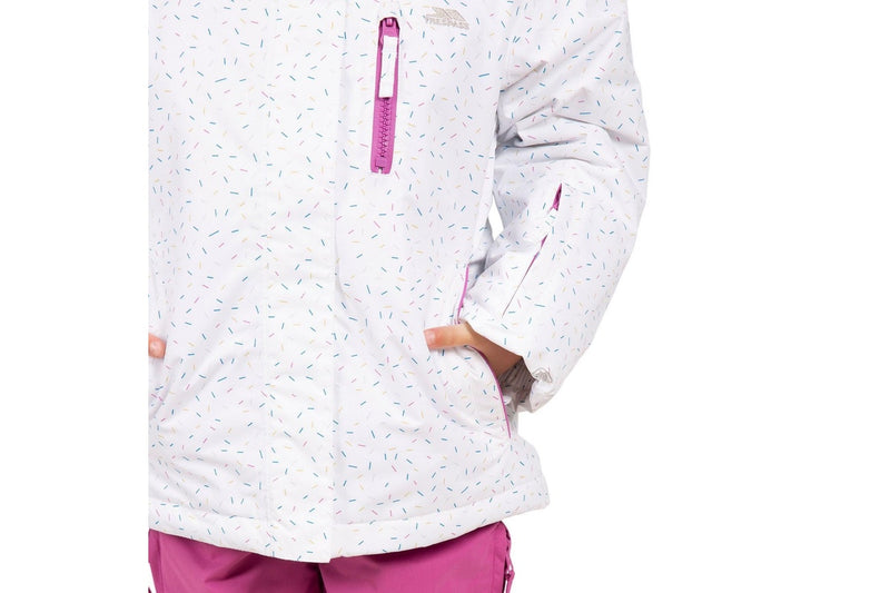 Trespass Girls Chic TP75 Ski Jacket (White) (9-10 Years)