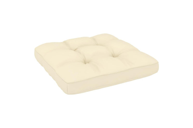 Garden Footstools with Cushions 2 pcs Solid Wood Pine vidaXL