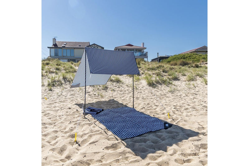 Life! Haven 150cm x 320cm A Frame Outdoor UV Sun Tent Shelter Canopy Retro Navy
