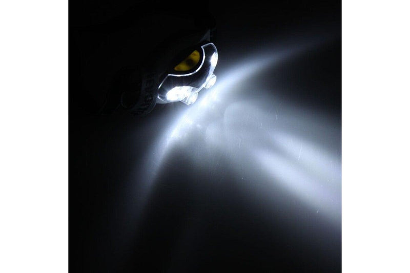 6 Led 1200 Lumens Outdoor Water Resistant Headlight Head Torches