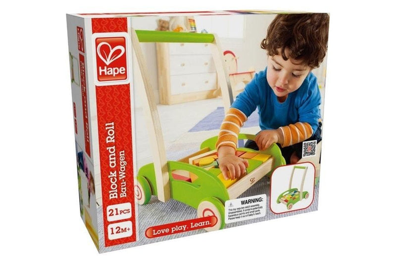 Hape: Block & Roll Walker