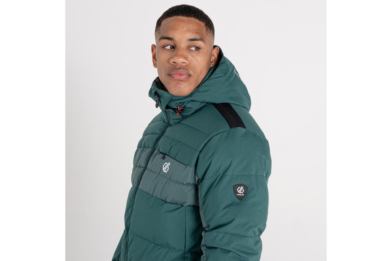 Dare 2B Mens Denote Waterproof Ski Jacket (Forest Green/Fern) (XXL)