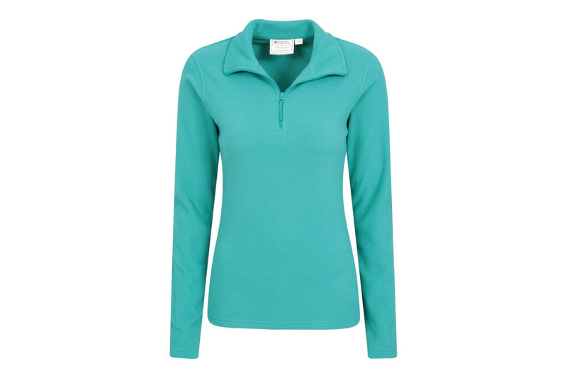 Mountain Warehouse Womens/Ladies Camber II Fleece Top (Teal) (M)