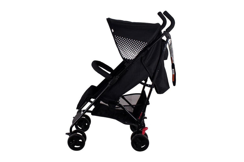 Bebe Care 107cm Mira DLX Stroller Pram Pushchair for Baby Infant Toddler Black