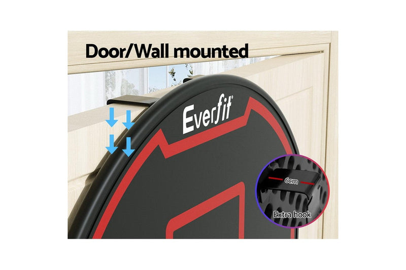 Everfit 38" Basketball Hoop Backboard Door Wall Mounted Ring Net Sports Kids