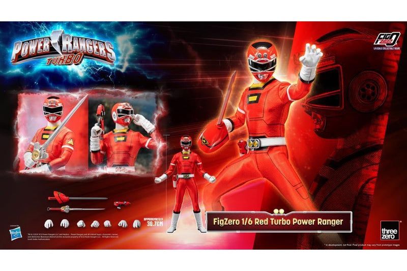 Power Rangers: Red Turbo Ranger - FigZero Figure