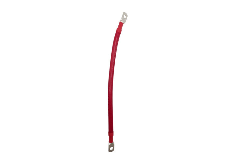 0.3m 1AWG Connector Cable Red with M8 Lug and M10 Lug Superior Corrosion Resistance Inverter Car RV Marine