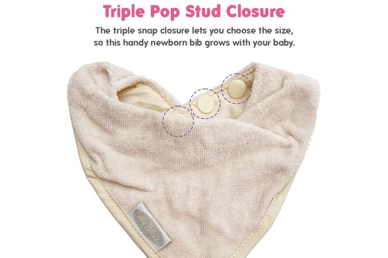Silly Billyz: Towel Bandana Bib - Red
