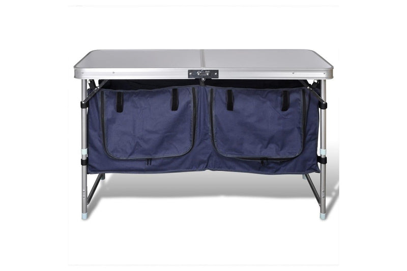 Foldable Camping Cupboard With Aluminium Frame Camping Furniture