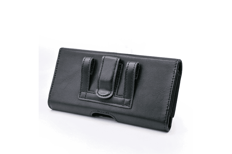 Cell Phone Belt Holster Wallet Case With Clip Pouch Sleeve Holder Cover For Apple iPhone Samsung Galaxy (XXL Size - Upto 6.9 inch Mobile)