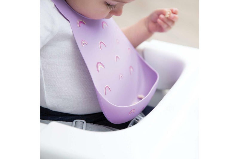 Bumkins: Silicone Bib - Rainbows