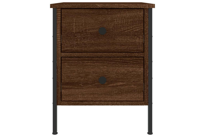 Bedside Cabinet Brown Oak 40x42x50 cm Engineered Wood vidaXL