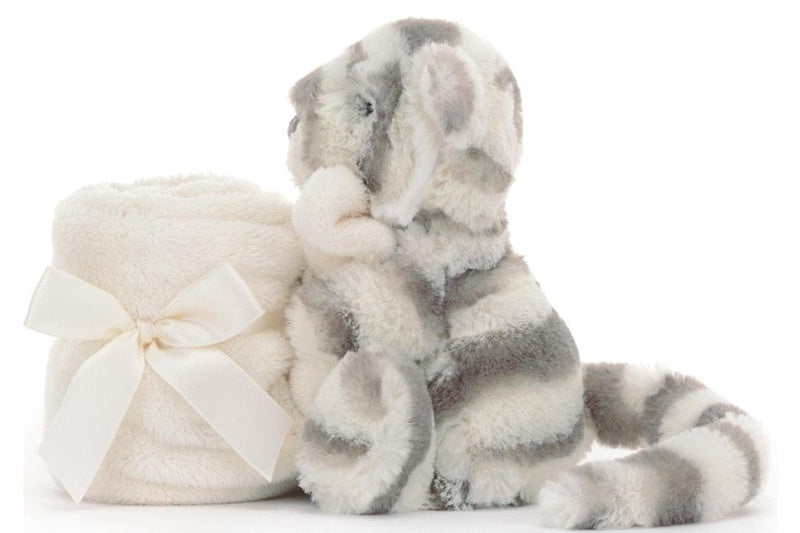 Jellycat: Bashful Snow Tiger Soother