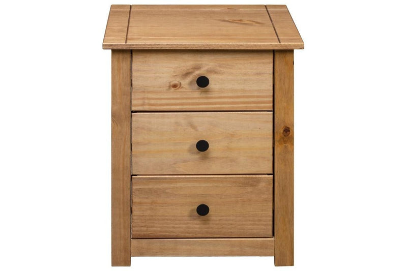 Bedside Cabinet 46X40x57 Cm Pinewood Panama Range Bedside Tables