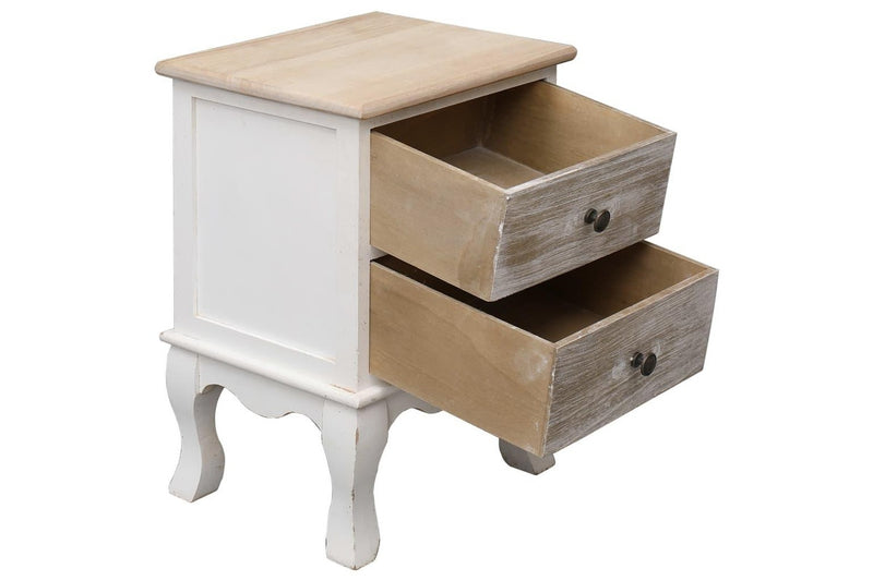 Bedside Cabinets 2 Pcs 35X30x50 Cm Paulownia Wood Bedside Tables