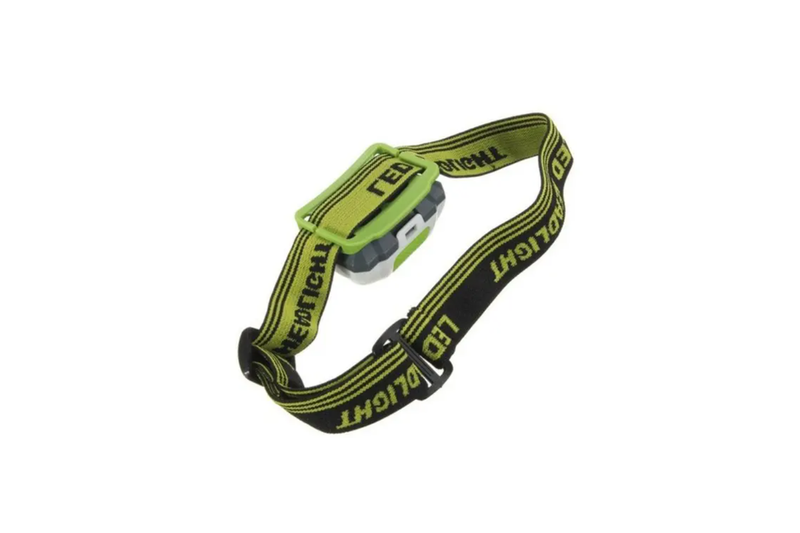 Led Headlamp 3 Leds White Red Light 3W Lightweight Green Head Torches