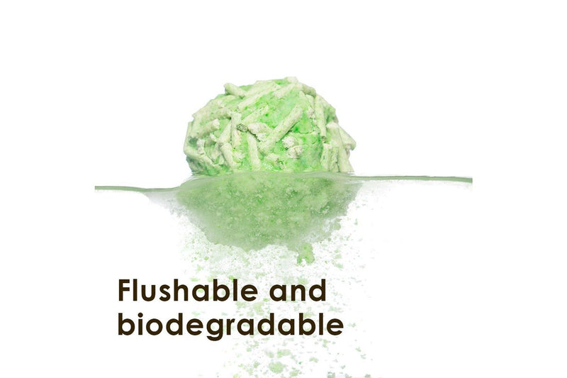 2x Zodiac 7L 2.5kg Fruity Tofu Soy Pulp Pet Cat Litter Absorbent Clump Green Tea