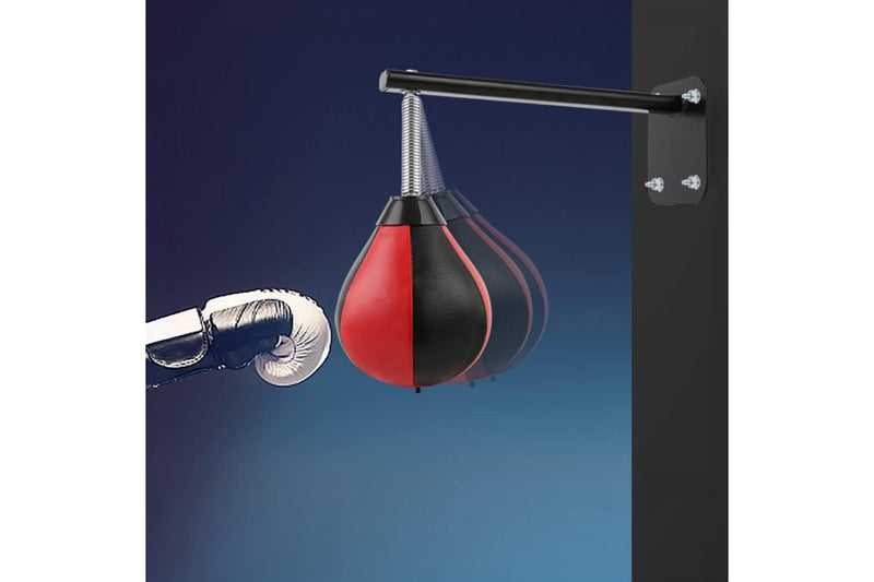 Speed Bag Boxing Punching Bag Wall Mount Reflex Training