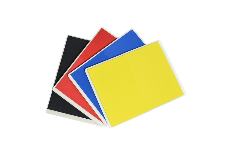 Martial Arts Supply Rebreakable Board Taekwondo, MMA, Karate-Set: Yellow, Blue, Red & Black