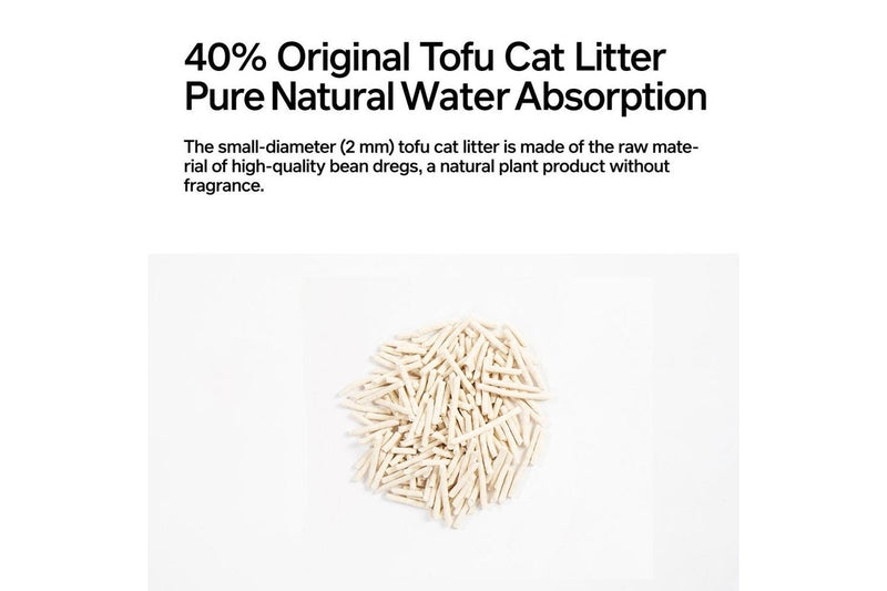 Pidan 3-in-1 Mixed Tofu Bentonite Cat Litter 5.2kg Flushable Water Absorbent