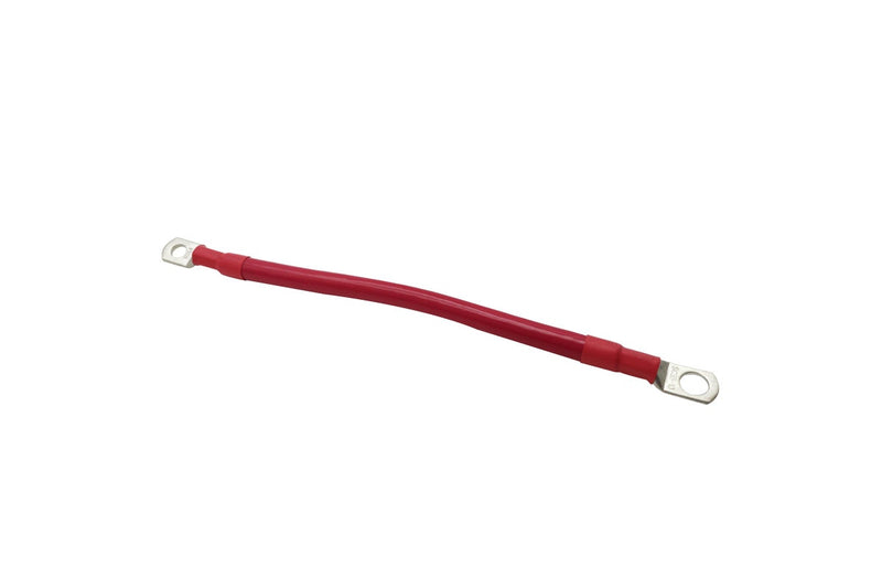 0.2m 2AWG Connector Cable Red with M8 Lug and M10 Lug Superior Corrosion Resistance Inverter Car RV Marine