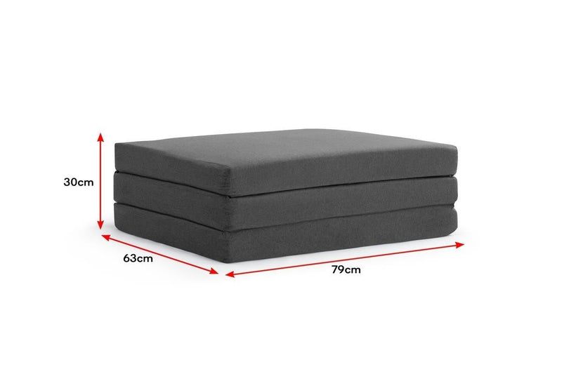 Ovela: Portable Folding Foam Mattress - Single