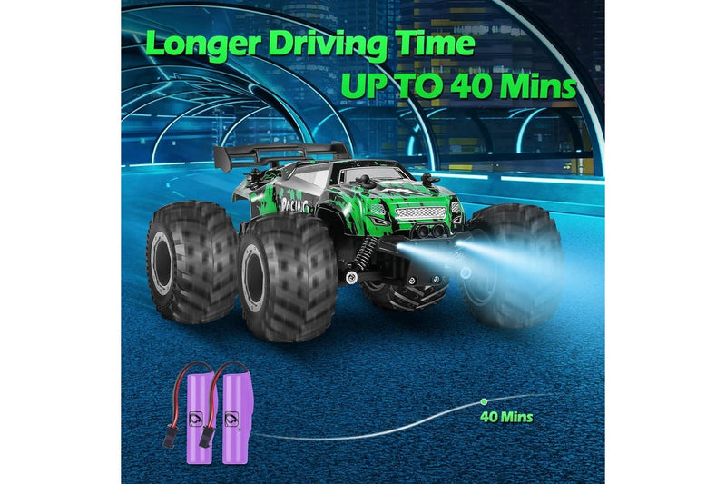 RC Car Monster Truck 1,18 2WD 2.4GHz 20Km/h LED Headlight