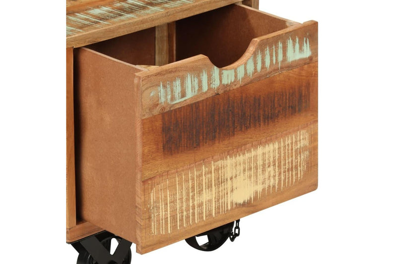 Side Table 40x40x45 cm Solid Reclaimed Wood vidaXL