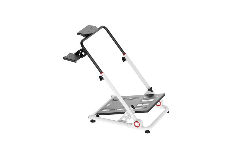 Gorilla Gaming Racing Simulator Wheel Stand - White/Black