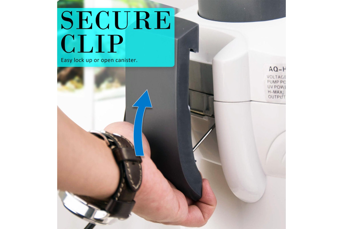 Aquarium UV Light External Canister Filter 2000L/H + Media Kit