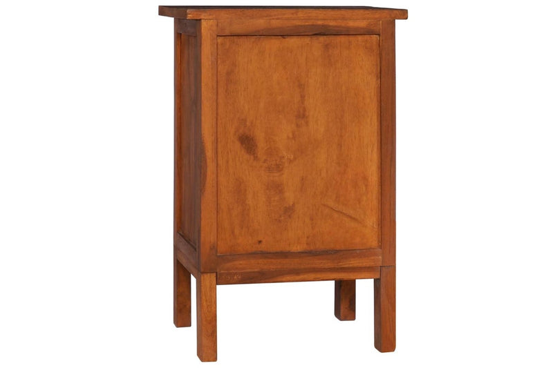 Bedside Cabinet 40X35x60 Cm Solid Teak Wood Bedside Tables