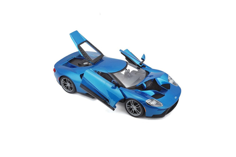 Maisto Special Edition 1:18 2017 Replica Diecast Ford GT Blue Toy Model Car 3y+