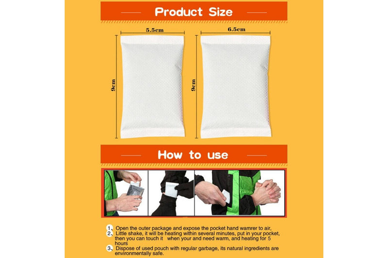 Costcom Warmers Hand Warmers Heat Pack Socks Heater Snow Ski(80 Pairs)