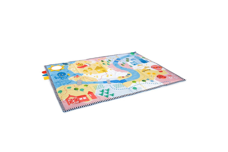 Baby Einstein - Sea & City Sensory Playscape Plush Activity Mat
