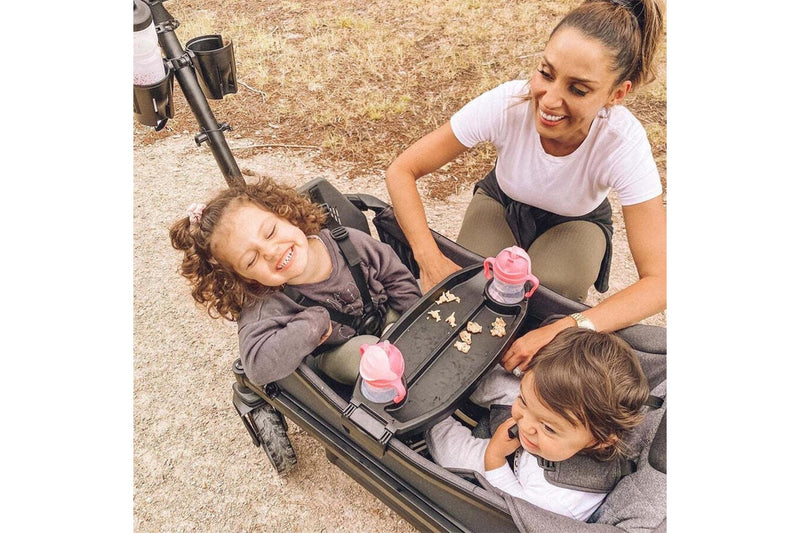 Veer Cruiser Wagon Todder/Baby/Kids Stroller Push Cart/Pram 130x107cm Black