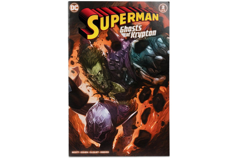 Dc Multiverse: Ghost Of Zod - 7" Action figure (With Comic)