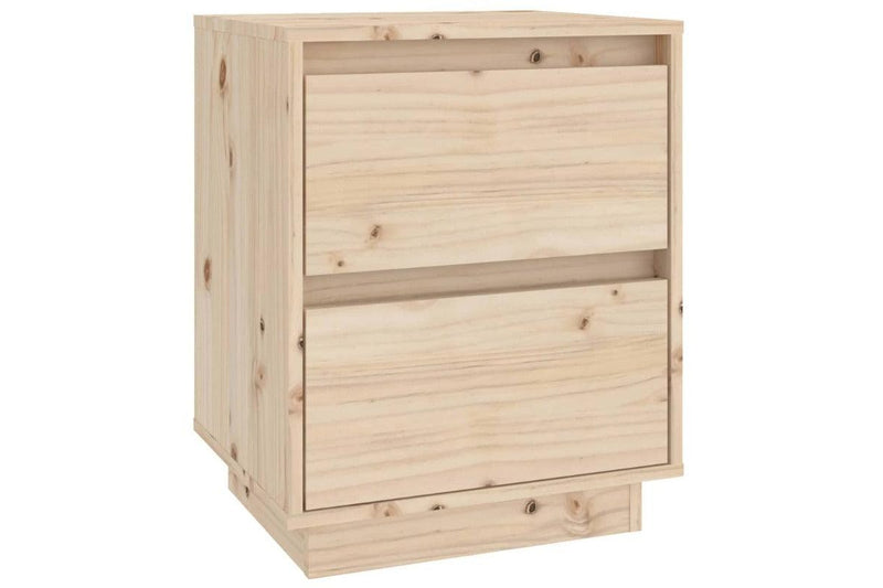 Bedside Cabinets 2 Pcs 40X35x50 Cm Solid Wood Pine Bedside Tables
