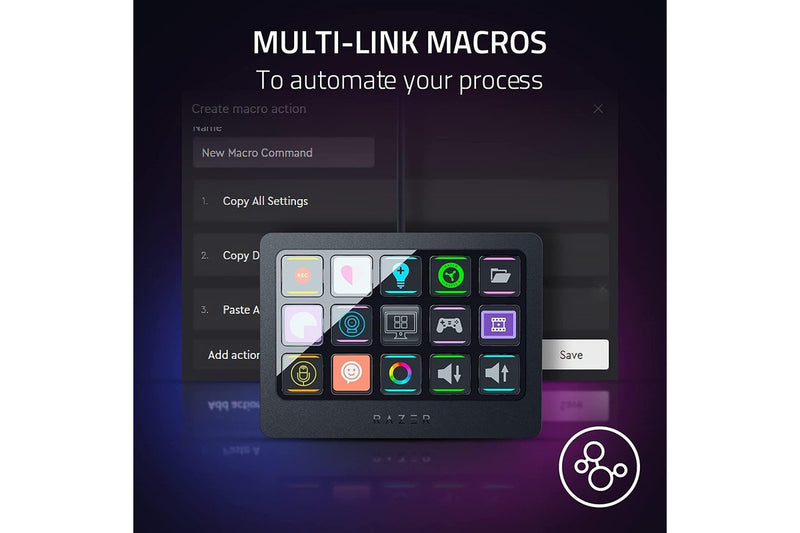 Razer Stream Controller X - All-in-one Keypad for Streaming