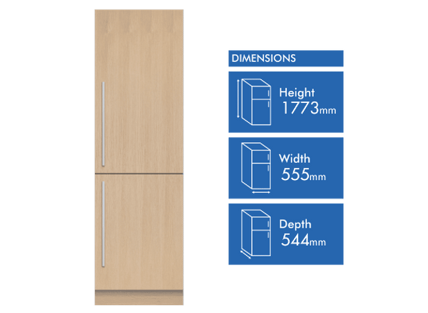 Fisher & Paykel 238L Integrated Refrigerator