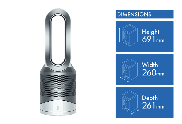 Dyson HP03WS Pure Hot+Cool Link White/Silver