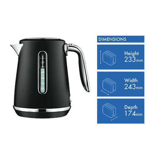 Breville Luxe Black Truffle Kettle