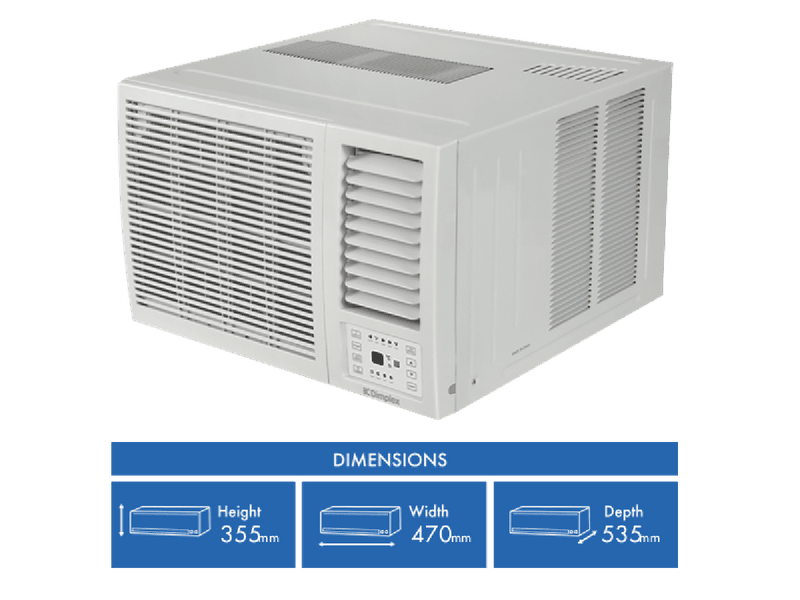 Dimplex C1.6kW Cooling Only Window Box Air Con