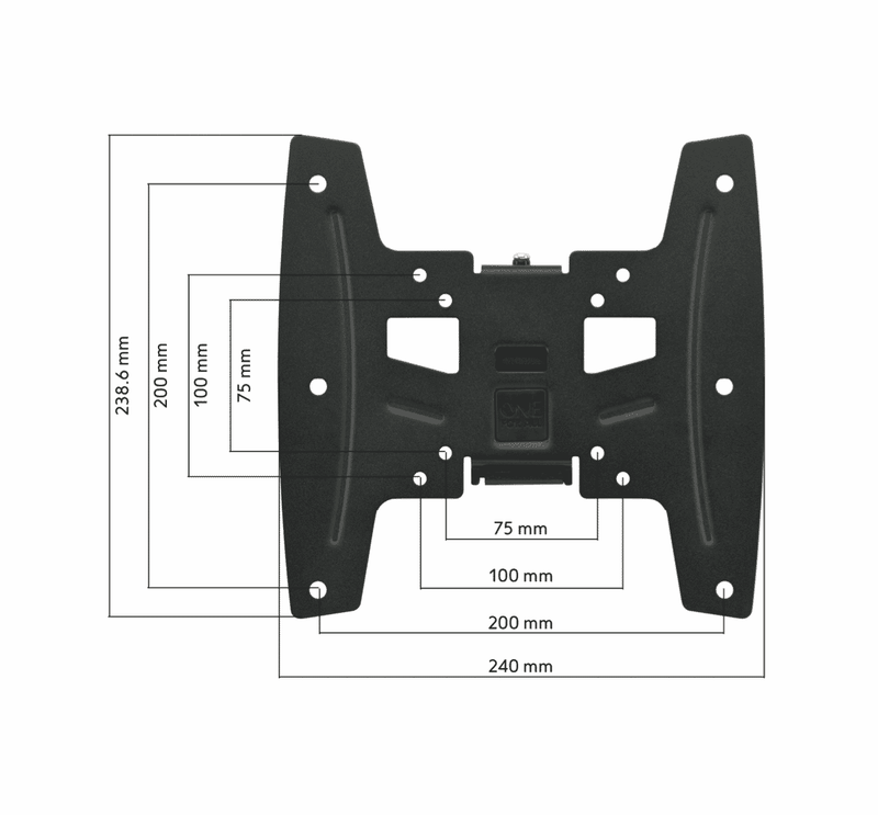 One For All 19-43" Tilt 50kg TV Bracket