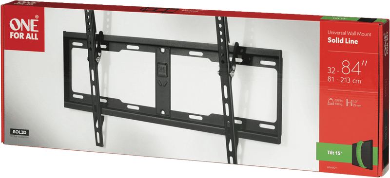 One For All 32-90" Tilt 100kg TV Bracket