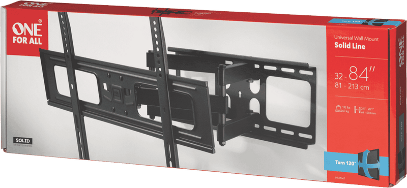 One For All 32-90" Turn120 60kg TV Bracket