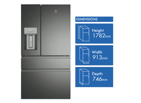 Electrolux 609L French Door Refrigerator