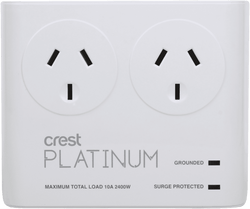Crest Dual Socket Surge Protector